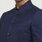 Raymond Men Blue Regular Fit Solid Blazer