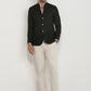 Raymond Men Black Regular Fit Solid Blazer