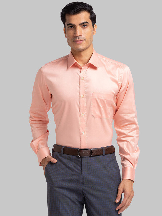 Raymond Orange Formal Shirt