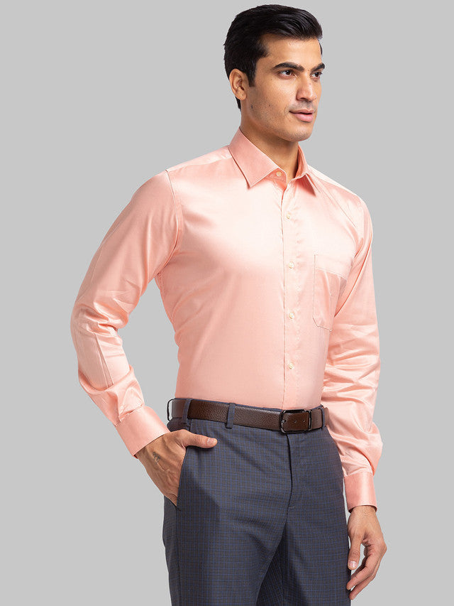 Raymond Orange Formal Shirt