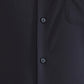 Raymond Black Solid Contemporary Fit Cotton Formal Shirt