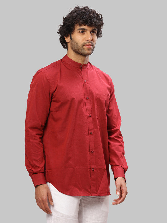 Raymond Red Formal Shirt