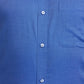 Raymond Blue Structure Contemporary Fit Cotton Formal Shirt