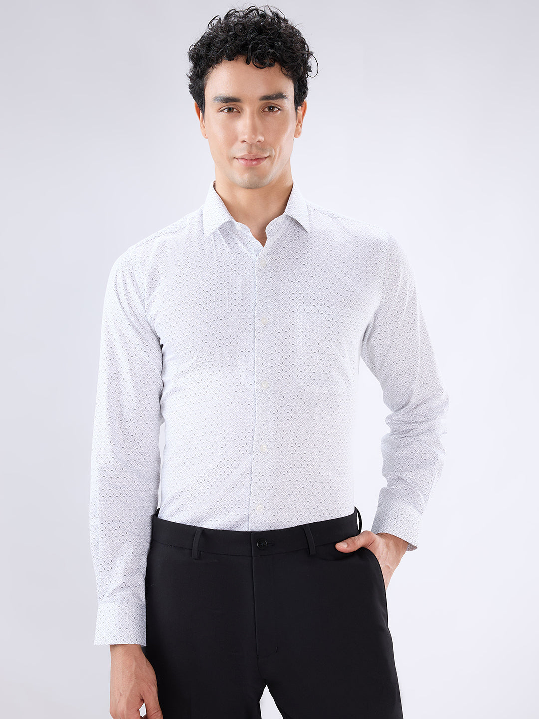 Raymond White Formal Shirt