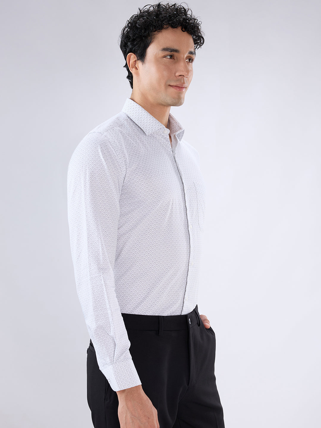 Raymond White Formal Shirt