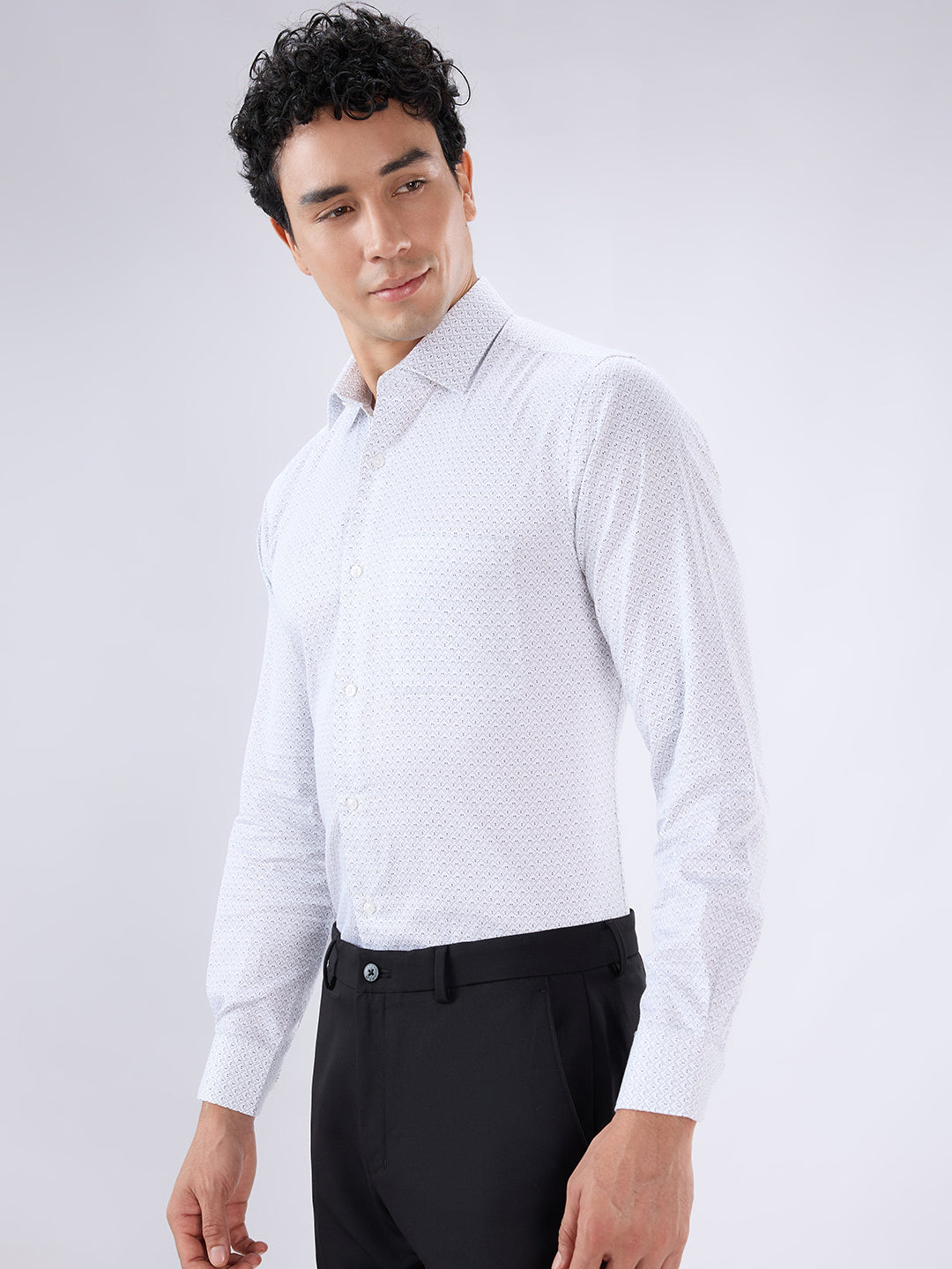 Raymond White Formal Shirt