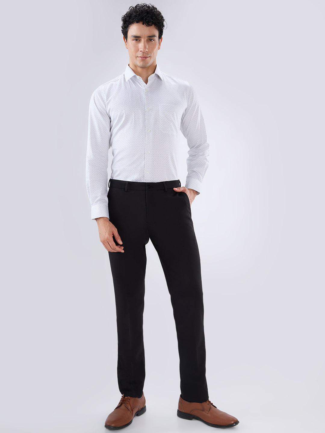 Raymond White Formal Shirt