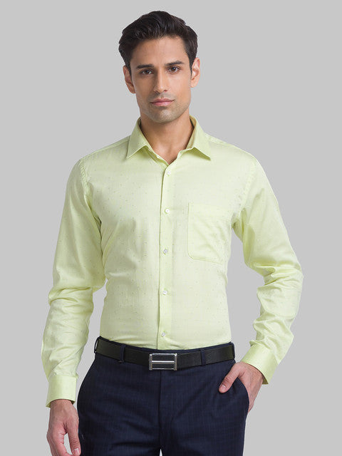 Raymond Yellow Formal Shirt