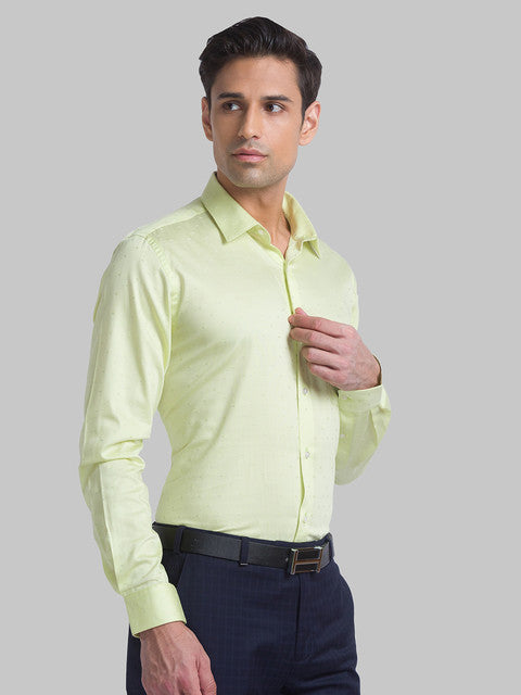 Raymond Yellow Formal Shirt