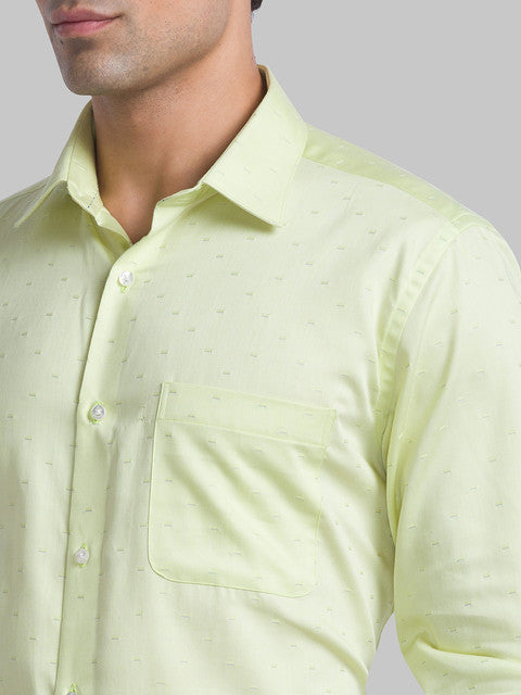 Raymond Yellow Formal Shirt