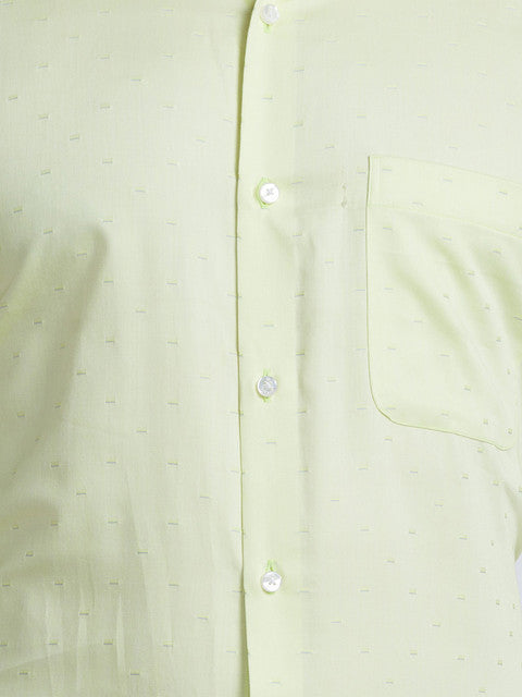 Raymond Yellow Formal Shirt