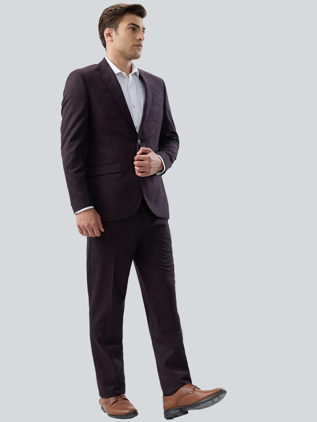Raymond Maroon Suit