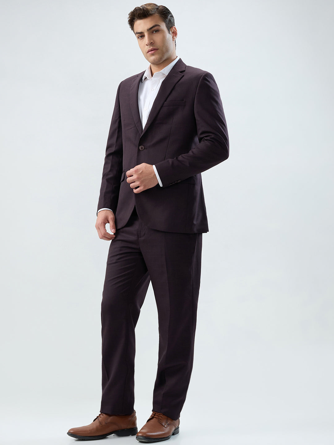 Raymond Maroon Suit