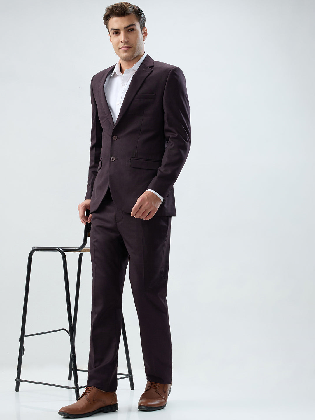 Raymond Maroon Suit