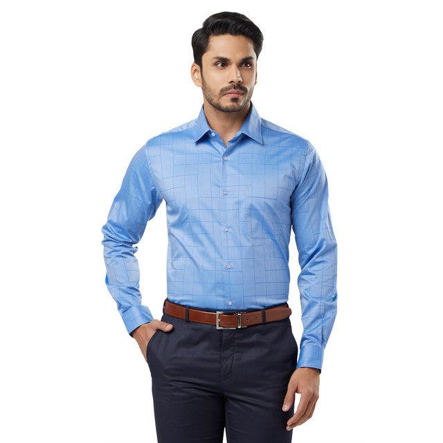 Raymond Blue Formal Shirt