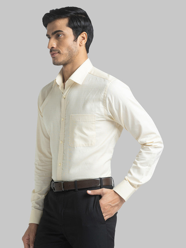 Raymond Yellow Formal Shirt