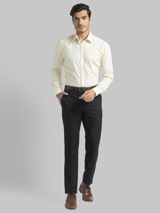 Raymond Yellow Formal Shirt