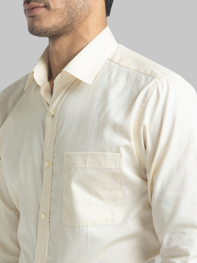 Raymond Yellow Formal Shirt