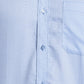 Raymond Blue Structure Contemporary Fit Cotton Formal Shirt