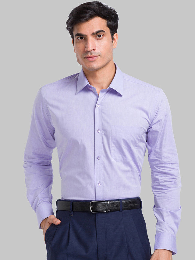 Raymond Purple Formal Shirt