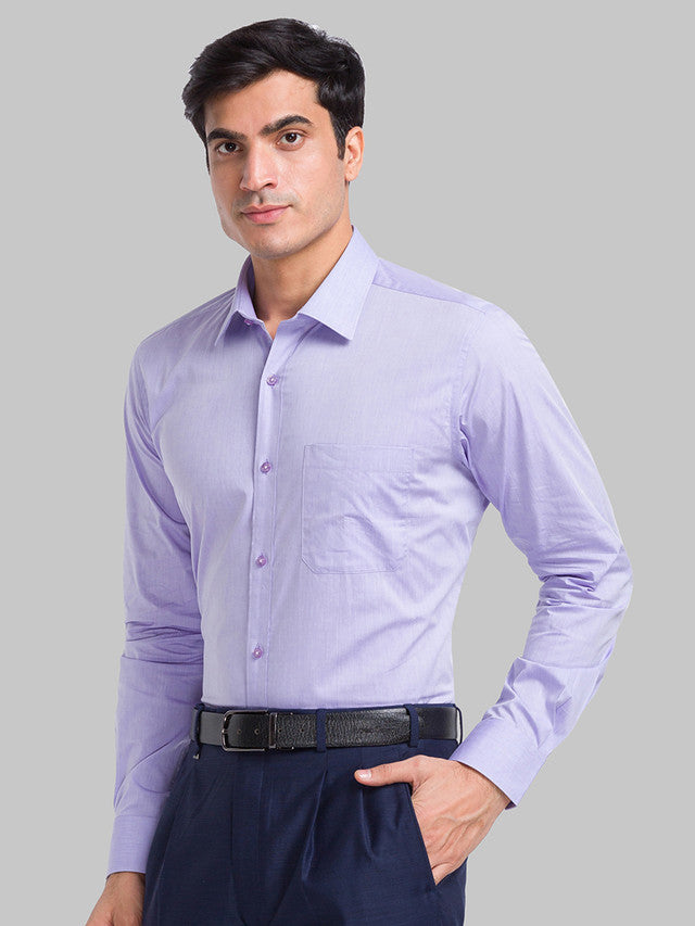 Raymond Purple Formal Shirt