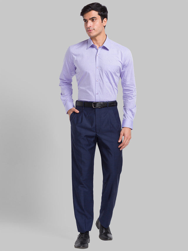 Raymond Purple Formal Shirt