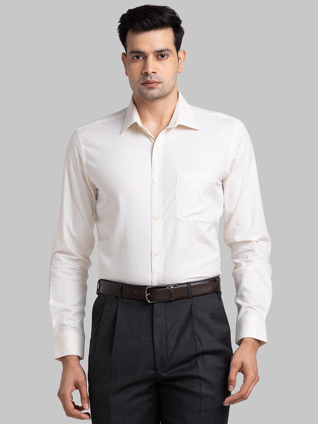 Raymond Yellow Formal Shirt