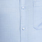 Raymond Blue Structure Contemporary Fit Cotton Formal Shirt