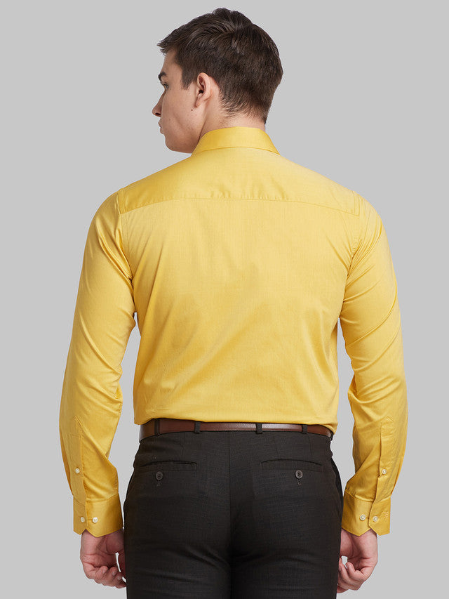 Raymond Yellow Formal Shirt