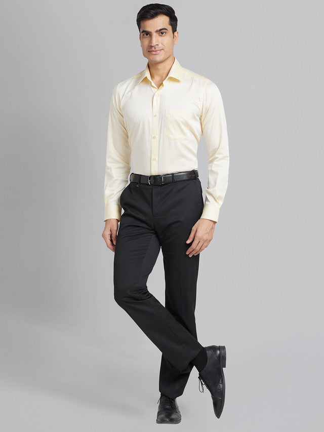 Raymond Yellow Formal Shirt