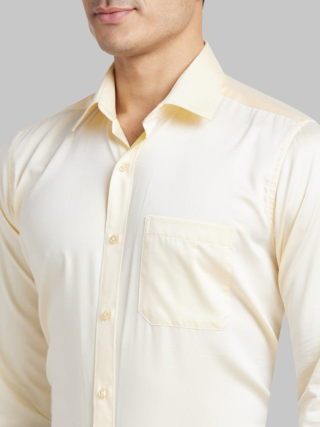 Raymond Yellow Formal Shirt