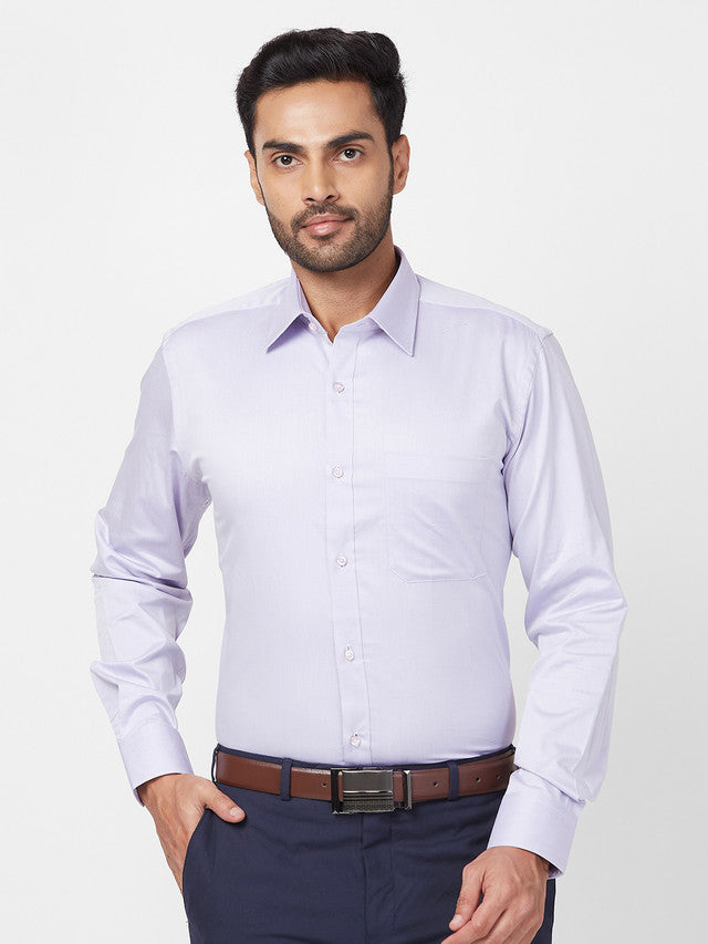 Raymond Purple Formal Shirt