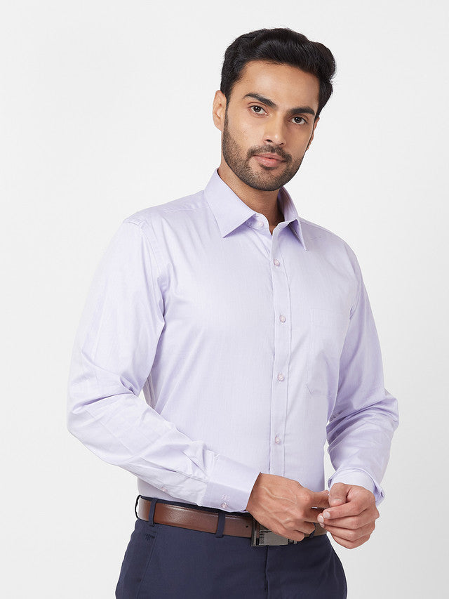 Raymond Purple Formal Shirt