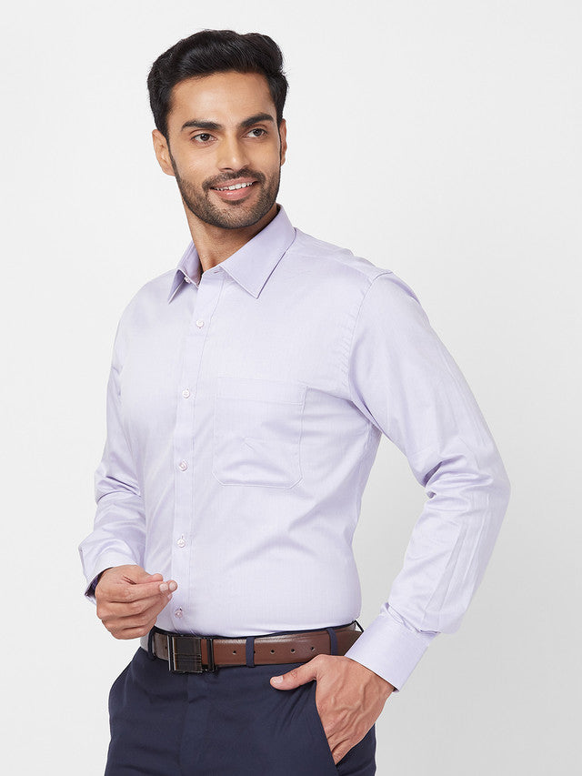 Raymond Purple Formal Shirt