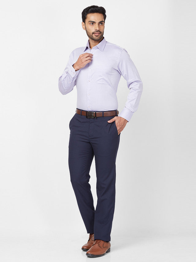 Raymond Purple Formal Shirt