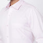 Raymond Men Pink Structured Contemporary Fit Cotton Formal Shirt