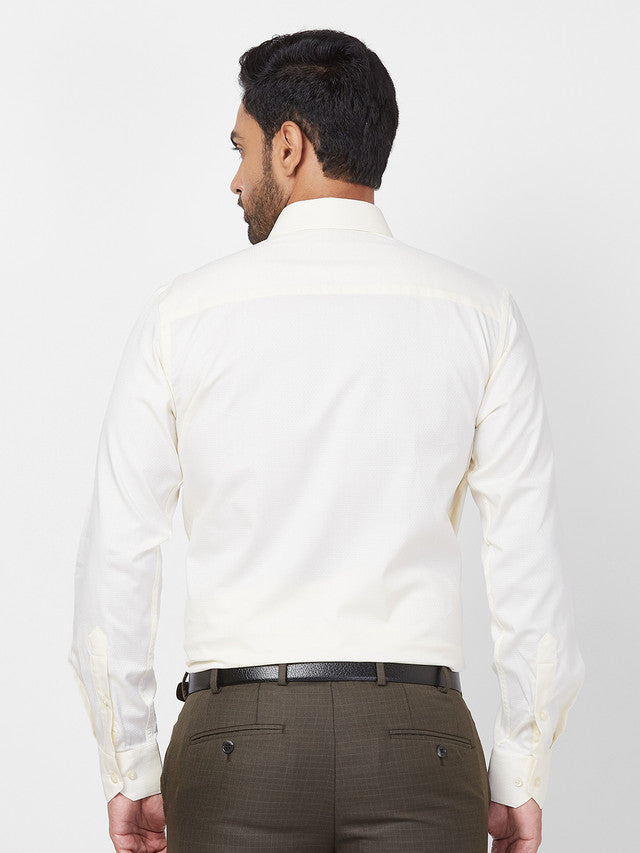 Raymond Yellow Formal Shirt