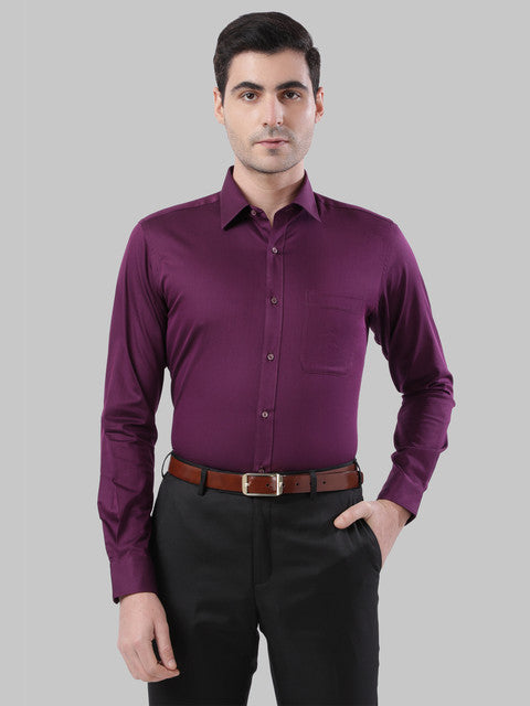 Raymond Purple Formal Shirt