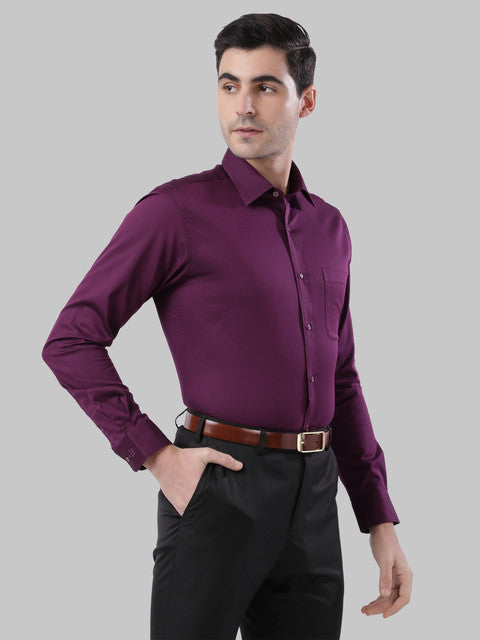 Raymond Purple Formal Shirt