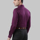 Raymond Purple Formal Shirt