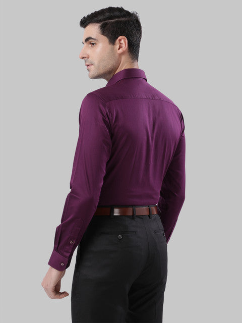 Raymond Purple Formal Shirt