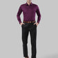 Raymond Purple Formal Shirt