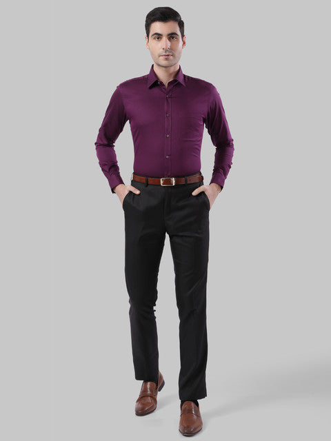 Raymond Purple Formal Shirt