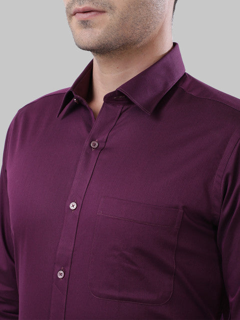 Raymond Purple Formal Shirt