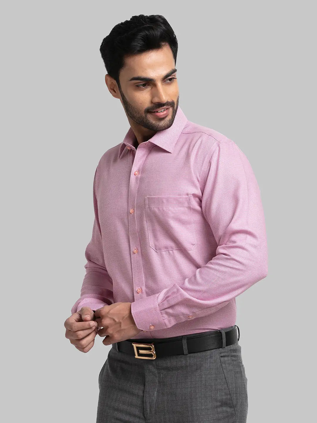 Men Regular Fit Blue Shirt