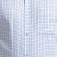 Raymond Men Blue Checks Contemporary Fit Cotton Shirt