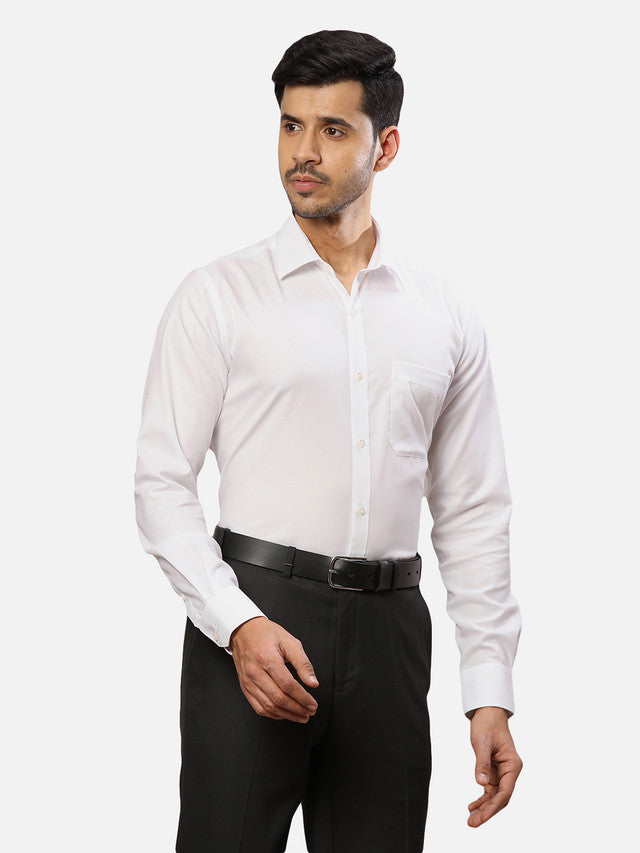 Raymond White Formal Shirt