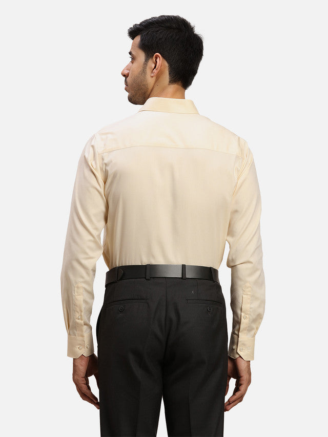 Raymond Yellow Formal Shirt