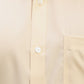 Raymond Yellow Solid Contemporary Fit Cotton Formal Shirt