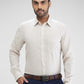 Raymond Beige Formal Shirt